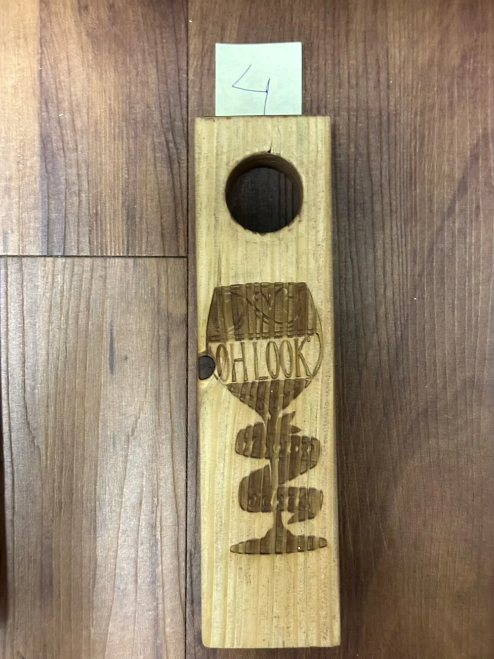 Handcrafted item description